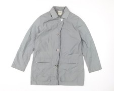 TravelSmith Women's Grey Overcoat, Size S