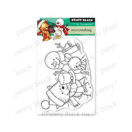 Penny Black Clear Stamps - Merry Making 30-638