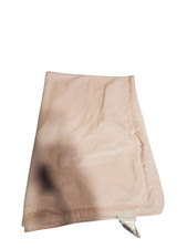 Pottery Barn Kids pink plush baby blanket 30x40 1