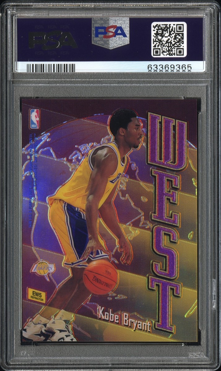 1998 TOPPS EAST - WEST REFRACTOR #EW5 KOBE BRYANT/MICHAEL JORDAN