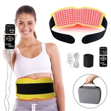 660/850/940nm Red Light Therapy Belt for Back Pain Knee Pain Muscle Recovery