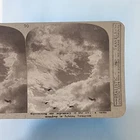 WW1 Military Stereoview C1916 Real Photo France R.F.C Fighter Plane Formation