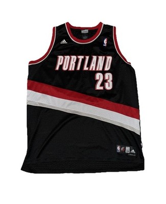Vintage Portland Trail Blazers Darius Miles Adidas Swingman Jersey 
