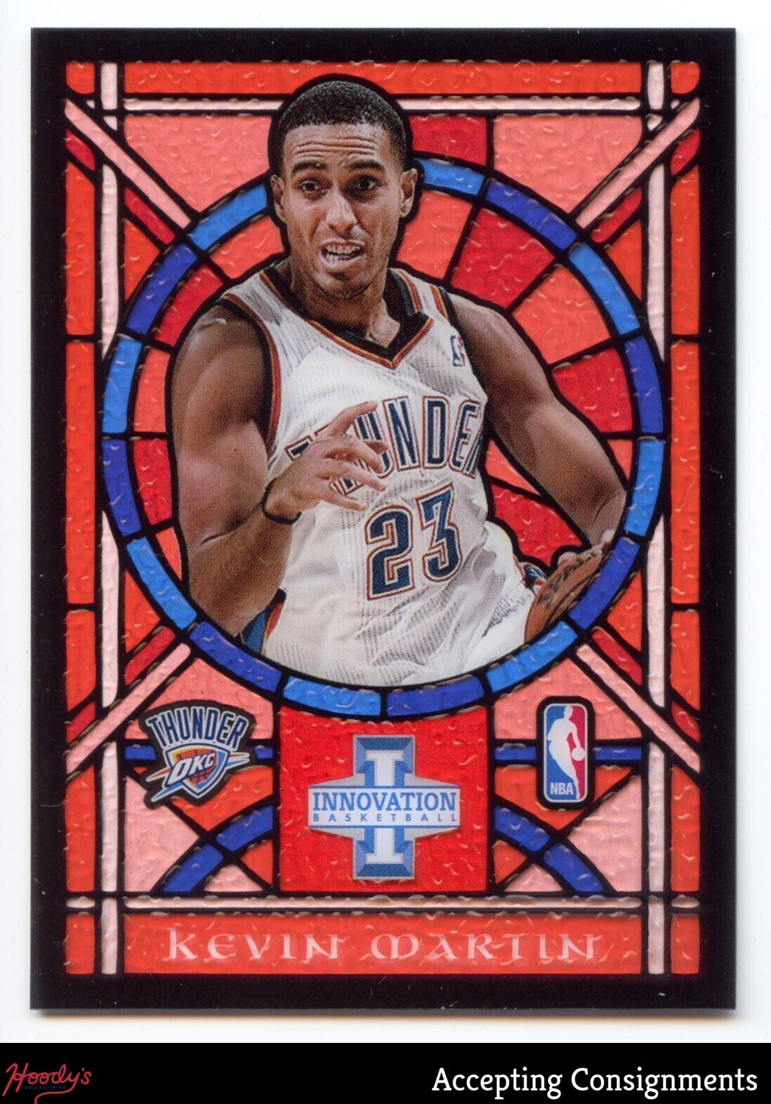 2012-13 Innovation Stained Glass #11 Kevin Martin THUNDER