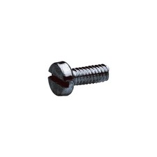 Image of Toolcraft Slotted Cylinder Head Screws DIN 84 Grade 4.8 M4 x 10mm Pack Of 100
