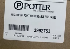 POTTER AFC-100 FIRE ALARM CONTROL PANEL BRAND NEW IN BOX - FREE SHIPPING 