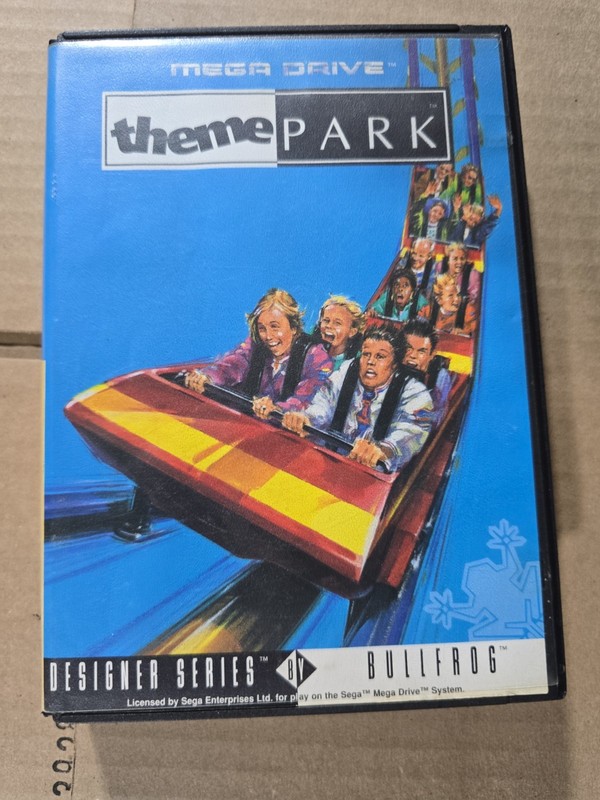 Theme Park Sega Mega Drive *No Manual* Region Free