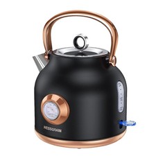 Kettle, 1.7L Stainless Steel Tea Kettle with Large Temperature Gauge, 1500W F...
