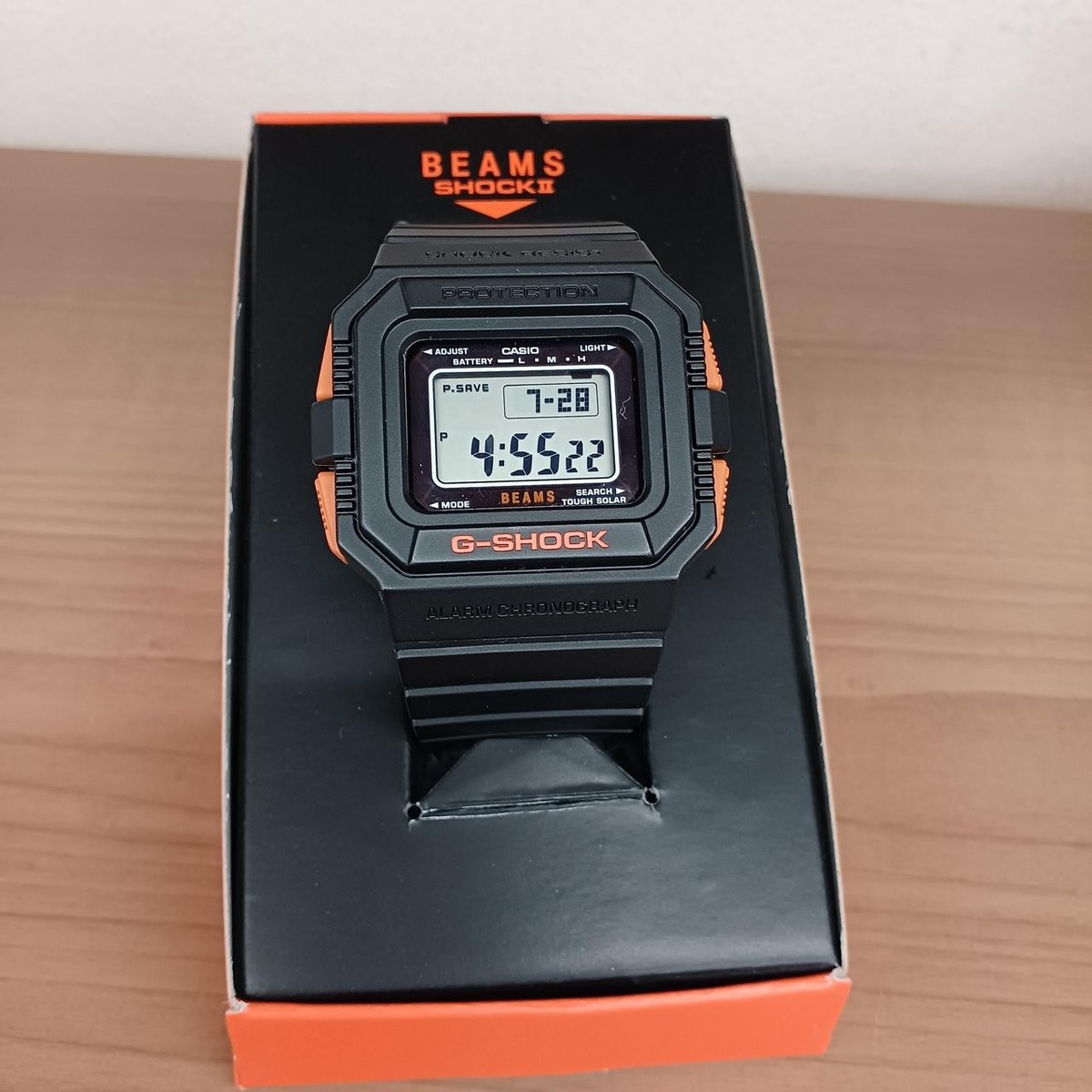 BEAMS別注　G-SHOCK G-5500BE CASIO G-5500BE ビームス創立30周年記念 コラボ第3弾 – G-BRIDGES