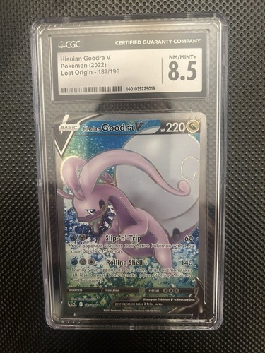 Hisuian Goodra V graded CGC 8.5 for sale on eBay
