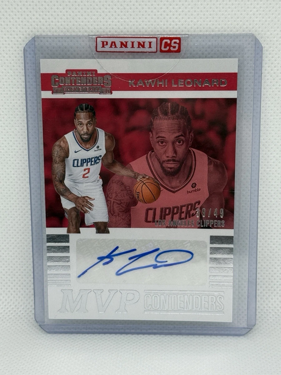 Kawhi Leonard Basketball Autographed Sports Trading Cards