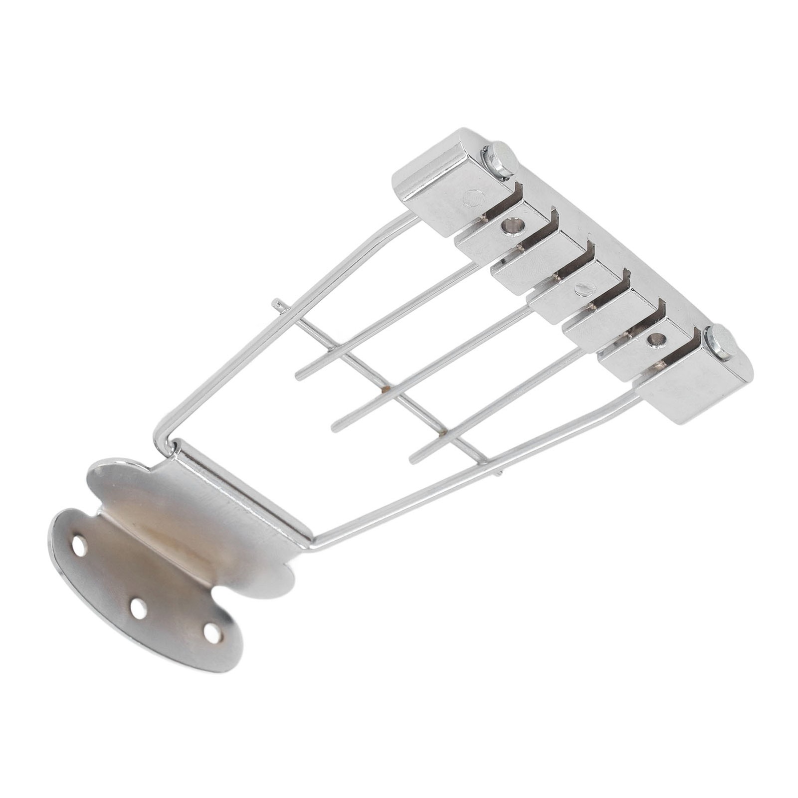 6 String Guitar Trapeze Tailpiece Bridge Adjustable Metal Trapeze Tailpiece