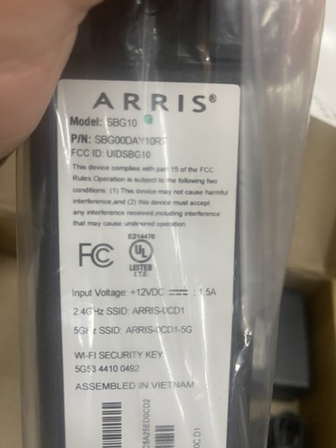ARRIS SURFboard SBG10, caja abierta - Imagen 3 de 5