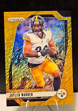 2024 Prizm Jaylen Warren Gold Shimmer  /10 Steelers SSP