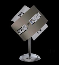 lume da appoggio pegaso plexiglass 1 luce cristallo lume da appoggio pegaso