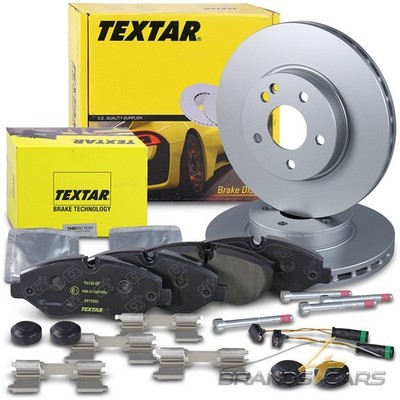 TEXTAR BREMSSCHEIBEN +BELÄGE VORNE FÜR MERCEDES VIANO VITO V-KLASSE CAMPER W447