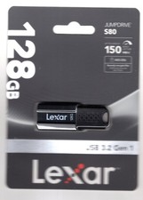 LEXAR S80 128GB USB 3.2 JUMPDRIVE. NEW-SEALED. FREE SHIPPING 