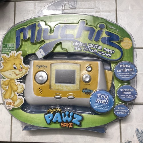 Miuchiz Pawz Digital Petz Virtual Pets Handheld Game New Sealed Toy BNIB - 第 1/4 張圖片