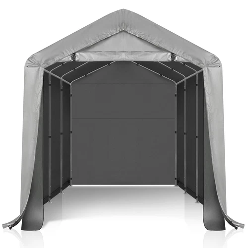 Portable Storage Shelter Garage Storage Shed 12 x 8ft for Motorcycle Bike