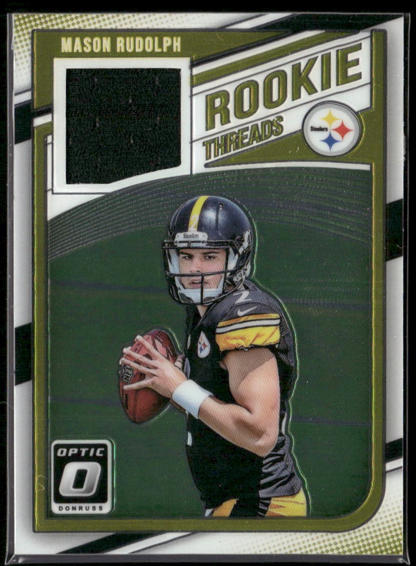 2018 Donruss Optic #RT-MR Mason Rudolph Rookie Threads