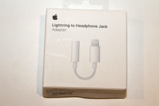 GENUINE Apple Lightning to 3.5mm Headphone Jack Adapter MMX62AM/A OPEN BOX