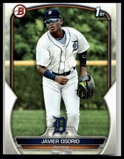2023 Bowman #BP-4 Javier Osorio 1st Bowman Detroit Tigers