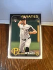 Paul Skenes 2024 Topps Update Series White Uniform Rookie Card RC #US100 Pirates