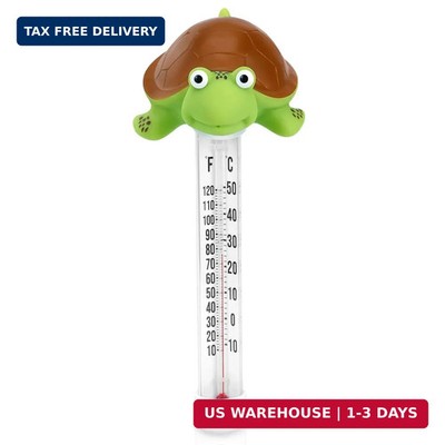 Floating Pool Thermometer, Large Display with String Easy to Read, Shatter Resis