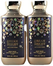 2 X Bath  Body Works DREAM BRIGHT Body Wash Shower Gel 10oz