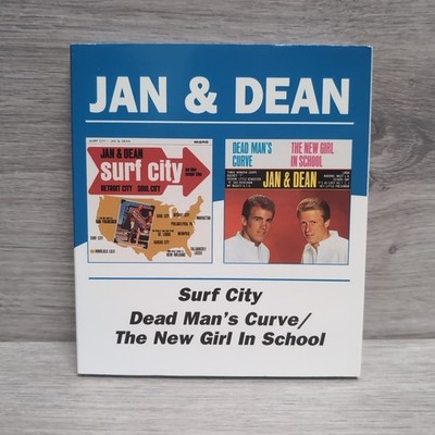 Jan and Dean Surf City/Dead Man's Curve/The New Girl in School CD Album 2004 BGO