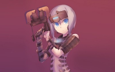 Anime Dead Space Art Fan Science 11x17 Poster