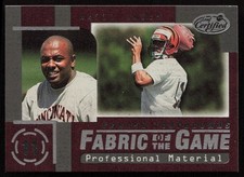 Akili Smith 1999 Leaf Certified Fabric of the Game #FG48 #/1000 - Bengals