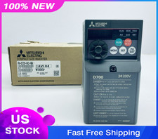 Mitsubishi FR-D720-042-NA VSD VFD Inverter 1HP .75kW 240VAC 3PH Motor Controller