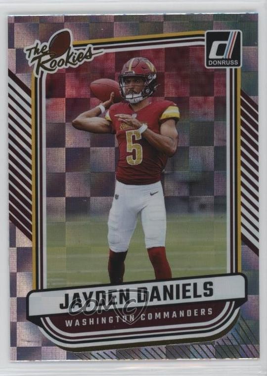 2024 Panini Donruss The Rookies Jayden Daniels #TR-37 RC 12g7