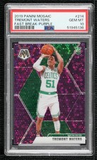 2019 Mosaic Rookies Fast Break Purple Prizm 42/50 Tremont Waters #214 PSA 10 dd2