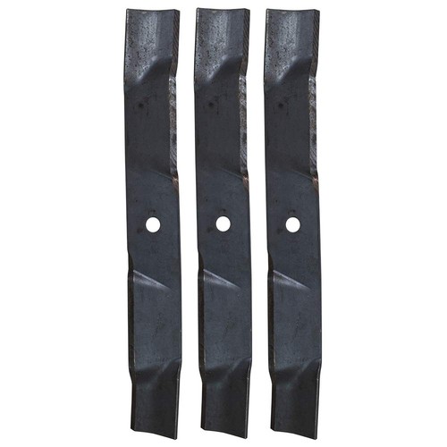 3PK Genuine OEM Gravely 52" Pro-Turn 152, 2731 Mower Blades 00273100, 0491640... - Picture 2 of 4