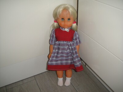 DDR Mode ? Puppe Ostalgie Puppe Mädchen ca.1970er ? ARI/BIGGI/SONNI ? 40 cm groß