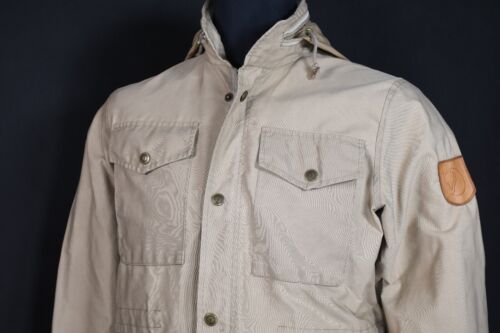 Chaqueta multibolsillo beige vintage para hombre Fjallraven Raven talla 40 - Imagen 2 de 10