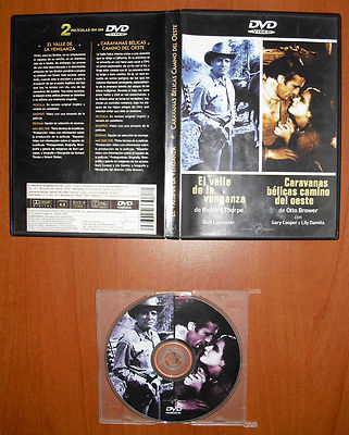 El valle de la venganza + Caravanas bélicas, camino del oeste [2 pelis en 1 DVD]