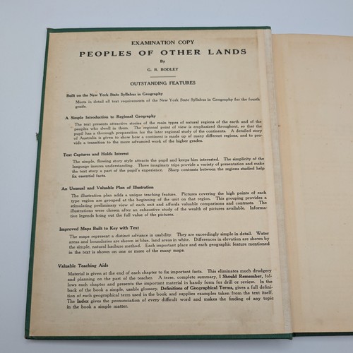 Peoples Of Other Lands by G.R. Bodley - 1932 Iroquois Publish, Exercise Book HC - Picture 9 of 19