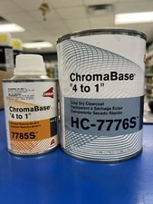 CROMAX Quart ChromaBase 4 to 1 HC 7776S Snap Dry Clear Coat With Activator 7785S