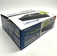 SEALED NEW Apex Digital Model DT502 Digital TV Converter Box