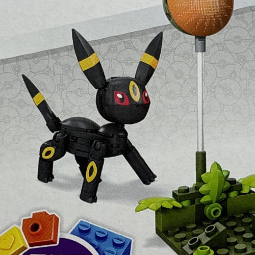 MEGA Construx Pokemon Action Figures Umbreon & Espeon Building Kit (125 Pieces) - Picture 9 of 12
