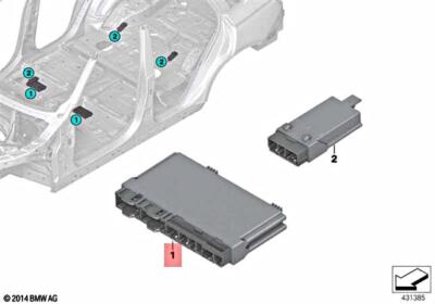 Genuine BMW X5 M X6 F15 F16 F85 F86 X5 25d 25dX 28iX Seat Module  