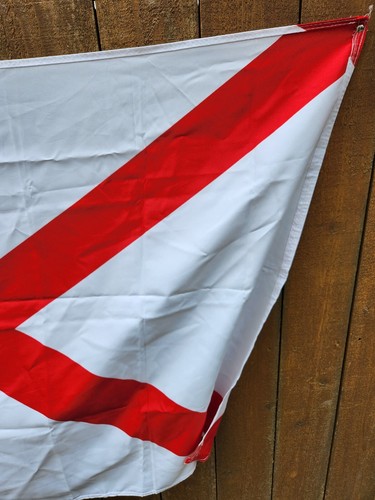 Alabama State Flag 34"×58" Alamo Flag Co. Vintage - Picture 6 of 7