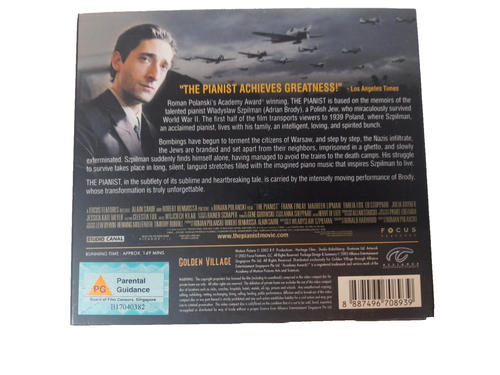 Roman Polanski’s The Pianist Original Video CD VCD 3-Disc Set Free UK Post - Picture 5 of 7