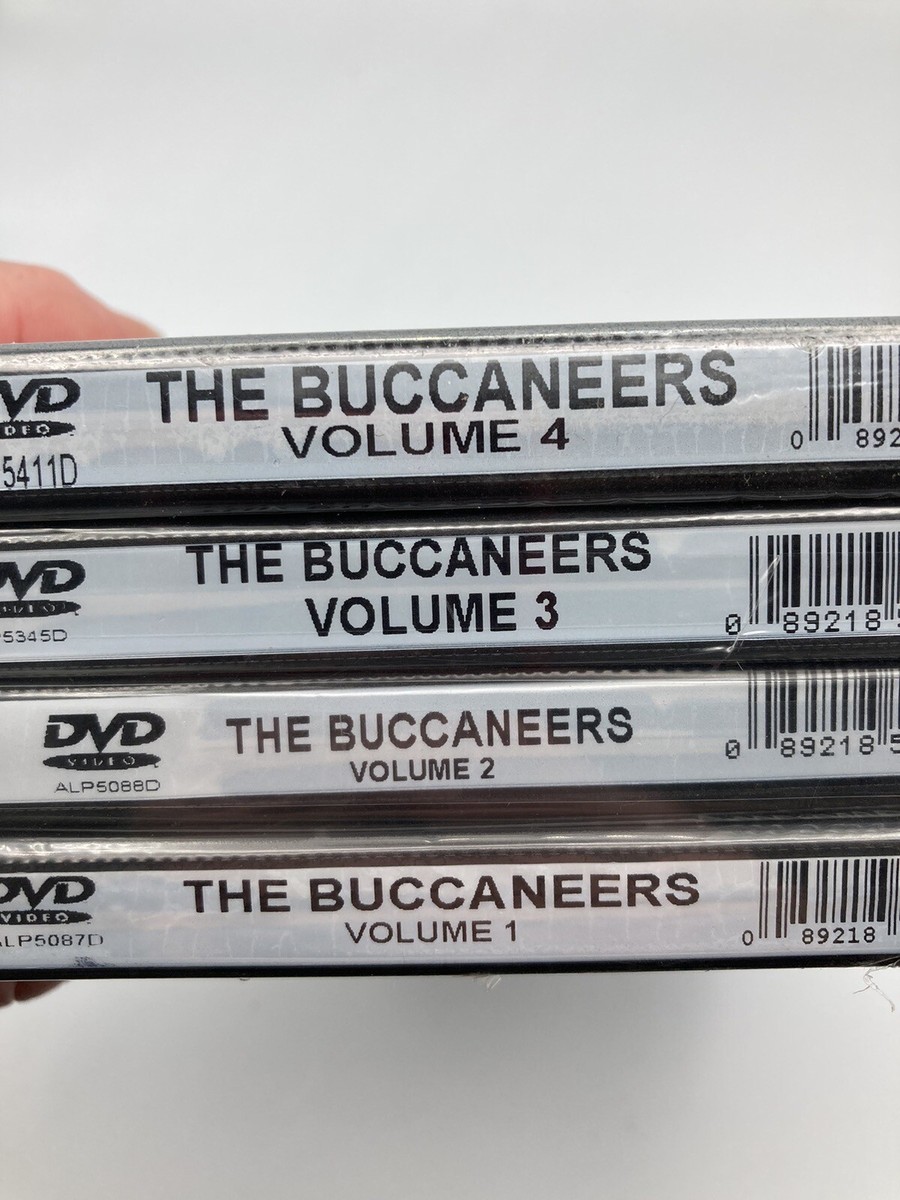 The Buccaneers DVD Set Vol 1, 2, 3 & 4 New In Shrinkwrap Never