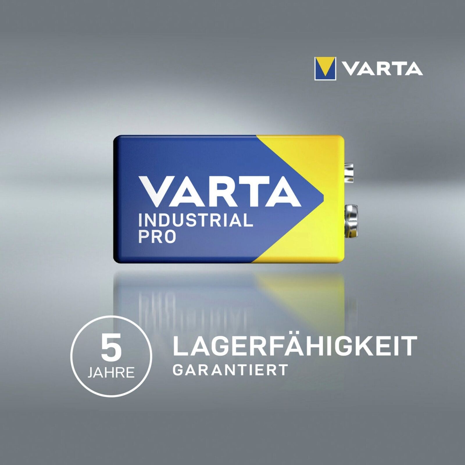 Thumbnail - Varta Industrial Pro Alkaline Batterie 9v 6lr3146 Mn1604 E-block 1er