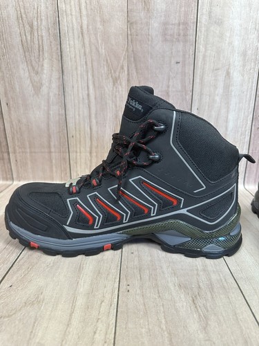 Hard Yakka Black Red Hi Blizzard Boots Size 14 US Composite Safety Toe **READ** - Picture 7 of 13