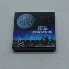 Darkhorse Mystery Science Theater 3000 Set of 4 Coaster SEALED FAST SHIP YES